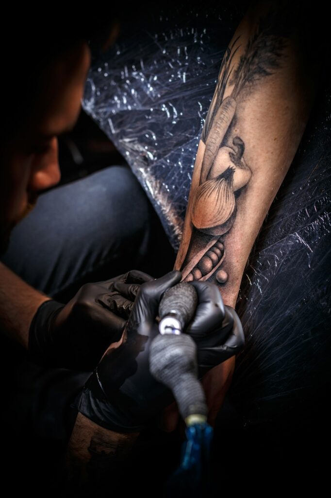 Creating a tattoo